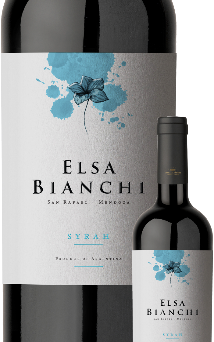 Elsa Bianchi Syrah bottle