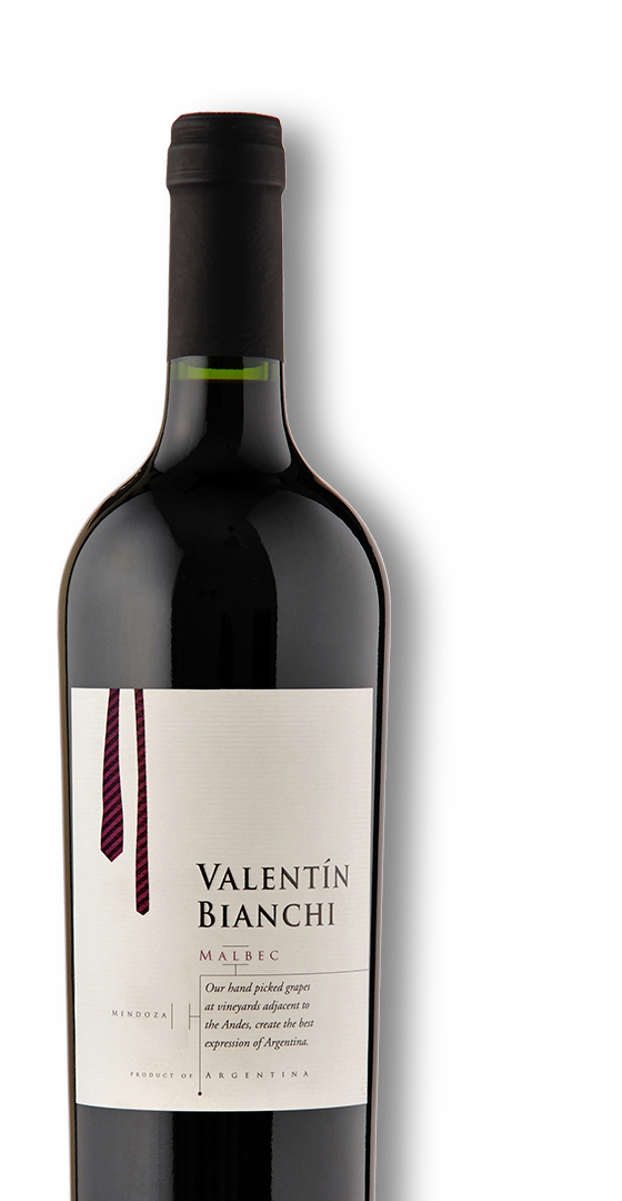 Valentín Bianchi Malbec bottle